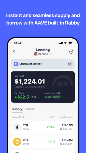 Rabby Wallet - Crypto & EVM screenshot