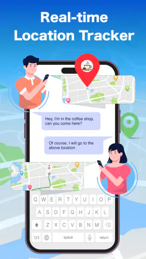 Real-time GPS Location Sharing screenshot