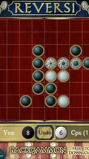 Reversi screenshot