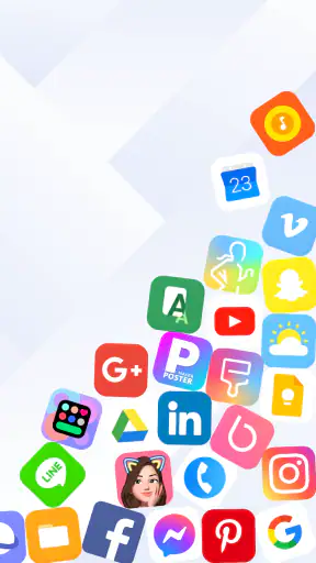 Rolling Icon: 3D 배경화면 screenshot