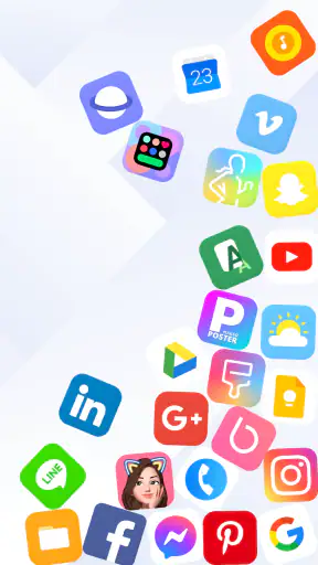 Rolling Icon: 3D 배경화면 screenshot