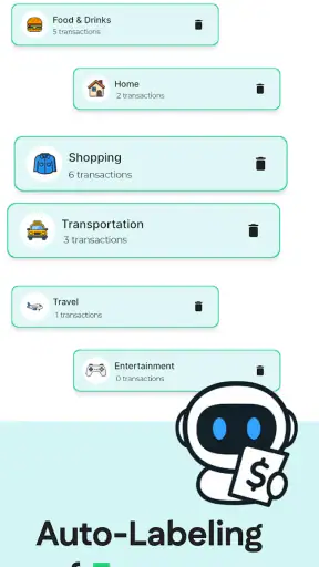 Rolly: AI 가계부 & 지출관리 screenshot