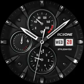 S4U RC ONE - Basic watch face screenshot