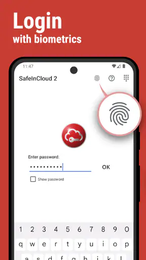 SafeInCloud 1 screenshot