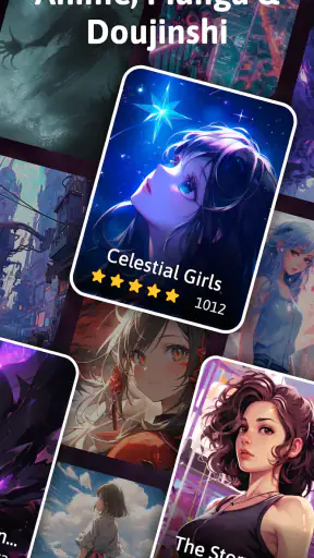 Sankaku 애니메이션 & AI 여자친구 screenshot