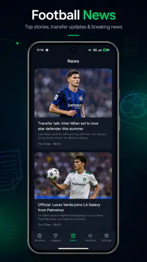 Scoora: Live Football Scores screenshot