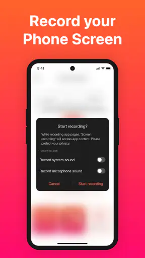 Screen Recorder: Audio & Video screenshot