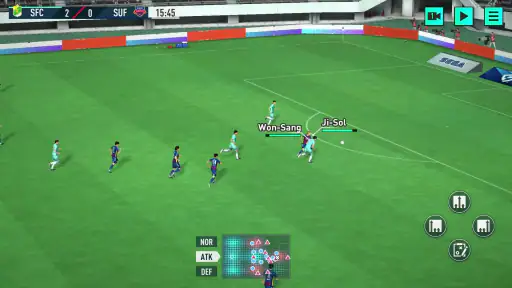 SEGA FOOTBALL CLUB CHAMPIONS screenshot