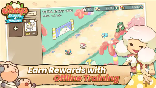 Sheepfarm: Raising 4 Racing screenshot
