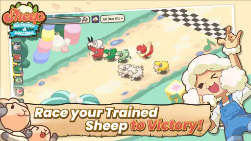 Sheepfarm: Raising 4 Racing screenshot