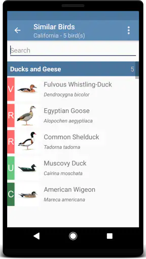 Sibley Birds 2nd Edition screenshot