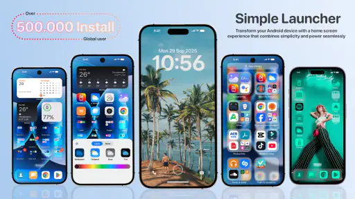 Simple Launcher - Home Screen screenshot