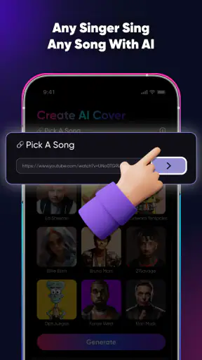 SingUp Music: AI 커버곡 screenshot
