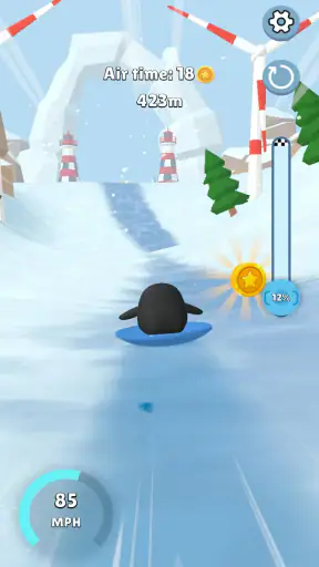 Sled Surfers  - 슬로프 어드벤처 screenshot