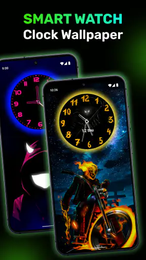 Smart Watch - Clock Wallpaper screenshot