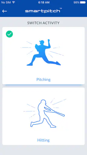 SmartPitch Speed Gun w Hitting screenshot