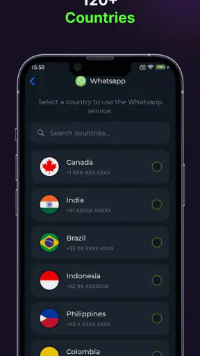 SMS 인증 가상전화번호 임시번호 SmsCode screenshot