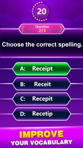 Spelling Quiz - Word Trivia screenshot