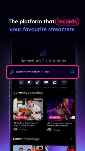 StreamRecorder: Record Streams screenshot