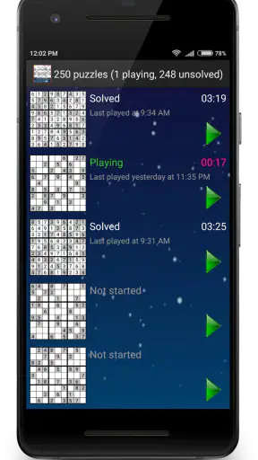 Sudoku Ultimate Offline puzzle screenshot