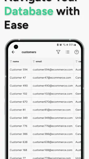 Supanow: Supabase Dashboard screenshot