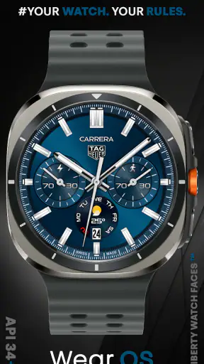 TAG HEUER CARRERA 3 Watch Face screenshot