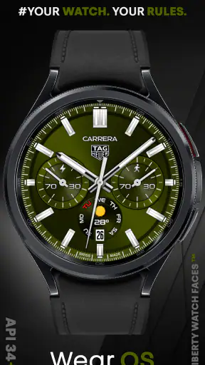 TAG HEUER CARRERA 3 Watch Face screenshot