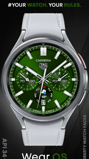 TAG HEUER CARRERA 3 Watch Face screenshot