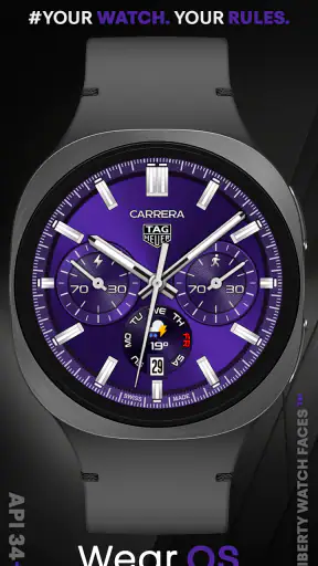 TAG HEUER CARRERA 3 Watch Face screenshot