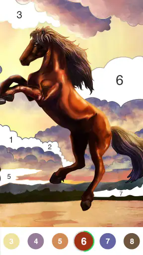 Tap Color - 숫자로 색칠하기，색칠게임. screenshot