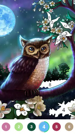 Tap Color - 숫자로 색칠하기，색칠게임. screenshot