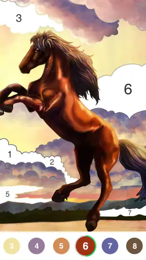Tap Color - 숫자로 색칠하기，색칠게임. screenshot