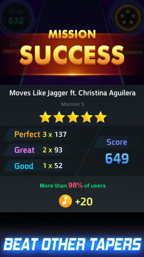 Tap Tap Music-Pop Songs screenshot