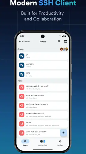 Termius - Modern SSH Client screenshot