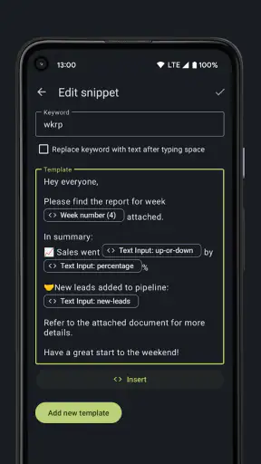 Text Expander: Typing Hero screenshot