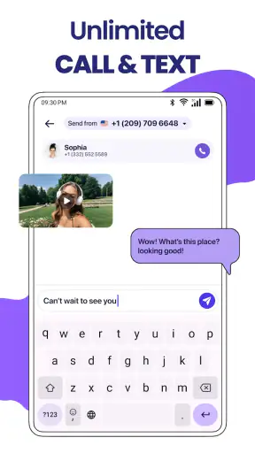 TextNum - Text Phone Number screenshot