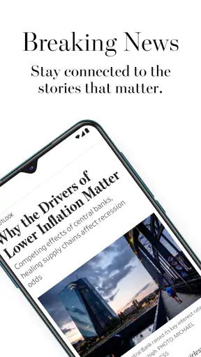 The Wall Street Journal. News screenshot