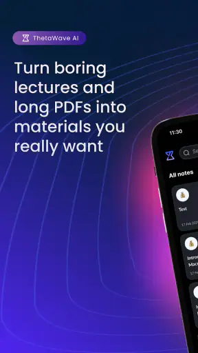 ThetaWave-AI Study Notes screenshot