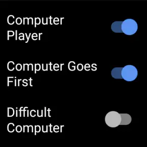Tic Tac Toe for Wear OS screenshot
