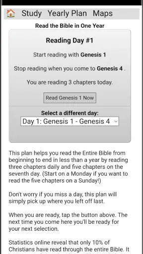 Touch Bible (KJV + Strong's) screenshot