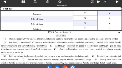 Touch Bible (KJV + Strong's) screenshot