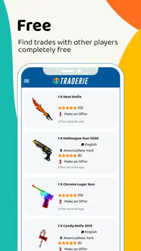 Traderie screenshot