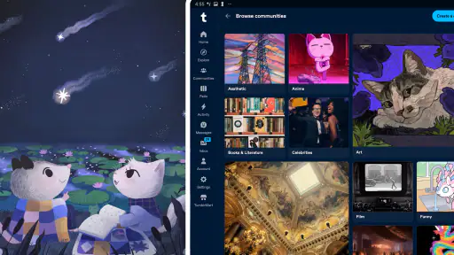 Tumblr— 팬덤, 아트, 카오스 screenshot