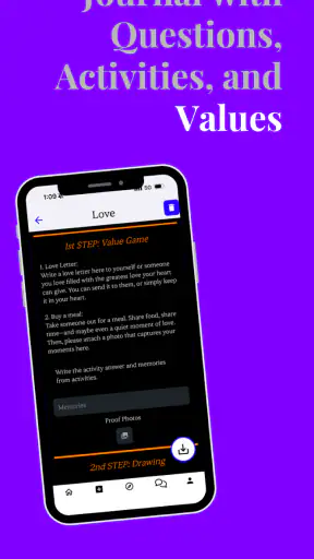 Valuever: 선한 가치 기반 힐링 screenshot
