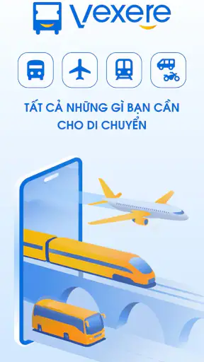 Vexere: Vé xe Máy bay Tàu hỏa screenshot