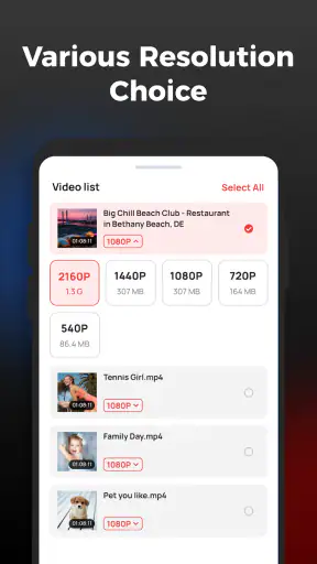 Video Downloader & 4K Player screenshot