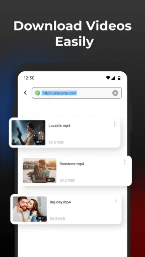Video Downloader & 4K Player screenshot