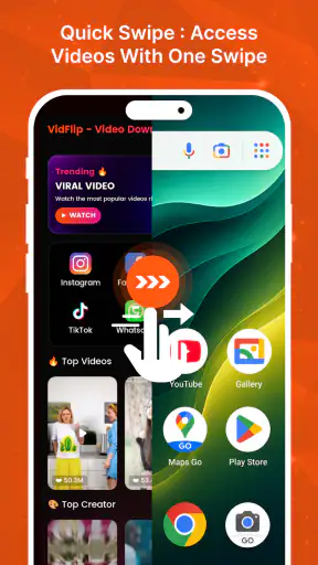 VidFlip: Video Downloader Home screenshot