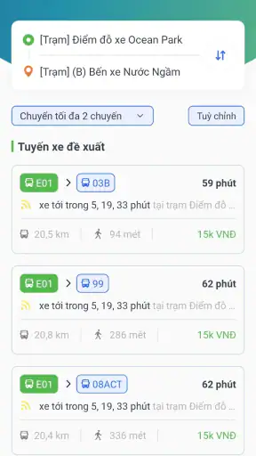 VinBus - Tìm buýt dễ dàng screenshot
