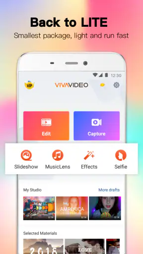 VivaVideo Lite:Slideshow Maker screenshot